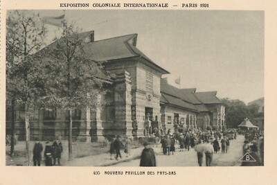 AK Expos. Coloniale Internat. Paris 1931, Nouveau Pavillon des Pays-Bas