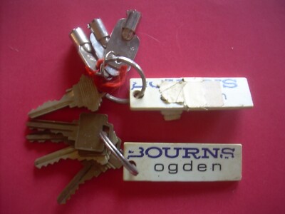 Ogden UT Bourns Plant Facility key set to everything, partial list