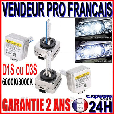Ampoule Phare Xénon HID D1S Ou D3S 35W 6000K/8000K - PK32d - Remplacement Origine Pour Voiture