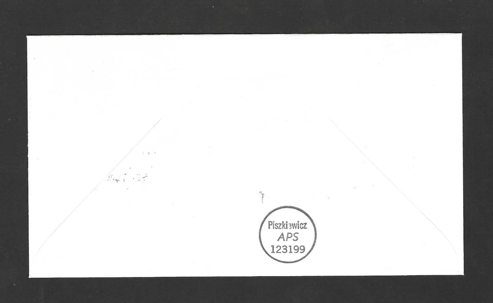 US 1988 EXPRESS MAIL $8.75 FDC HAND PAINTED CACHET BY ARTIST PISKEWICZ RARE - Image 2 of 2