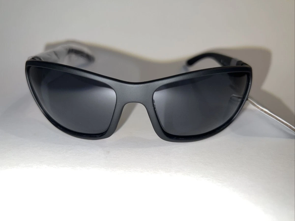FOSTER GRANT MENS SPORT POLARIZED SUNGLASSES MATTE BLACK FRAME