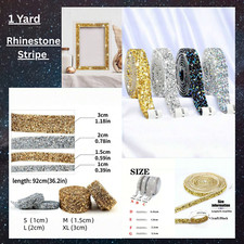 Crystal Rhinestone Stripe Resin Diamond Ribbon Glitter Rhinestone