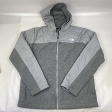 The North Face Jacket Youth Junior XL 18/20 Gray Fleece Jacket Full Zip Hoodie