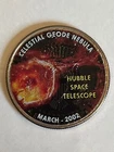 Celestial Geode Nebula Colorized Commemorative Clad Kennedy Half Dollar