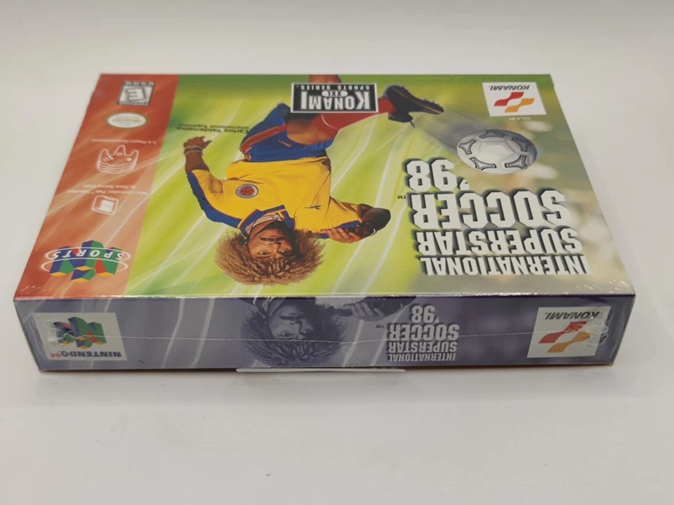 N64 Nintendo N 64 International Super Star Soccer 98 New Sealed Konami - Image 4 of 4