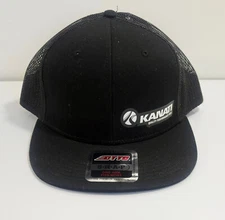 Kanati Premium Tires Snapback Trucker Hat Cap Black by OTTO