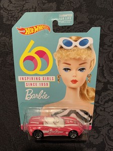 barbie 60th anniversary hot wheels