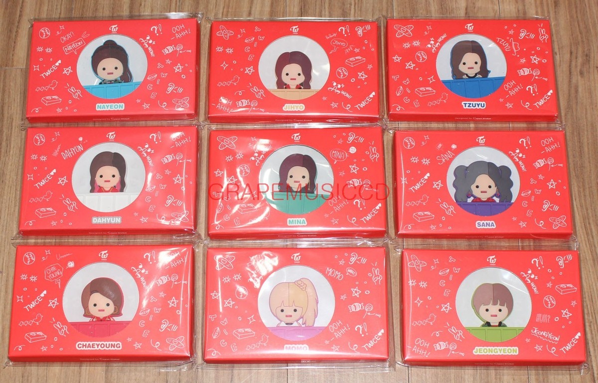 TWICE POP-UP STORE OFFICIAL GOODS CHARACTER PARKING NUMBER PLATE