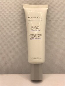 Mary Kay Medium Coverage Foundation Ivory 100 1 Fl oz. Unboxed ~New! 3rd.