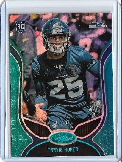 Travis Homer Panini Certified #162 Teal Mirror