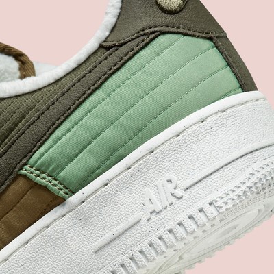 nike air force 1 low toasty oil green