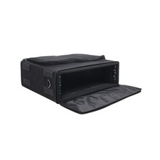 Sound Town Portable 3U Rack Bag, Soft Rack Case with 14" Rackable Depth, Plyw...