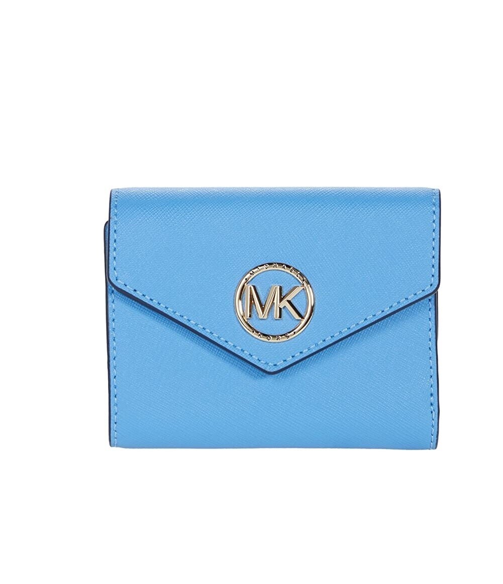 Michael Kors Women's Carmen Medium Leather Envelope Trifold Wallet