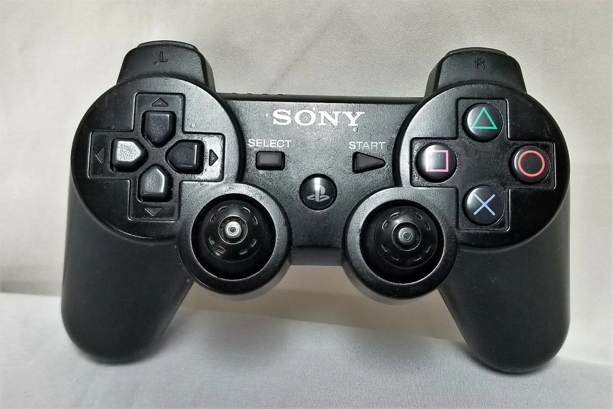Sony Playstation PS3 Model CECHZC1U Sixaxis Wireless Controller Black