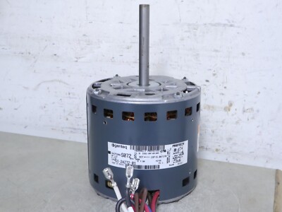 GE Genteq Motors 5KCP39NGS072S Blower Motor 1/2HP 115V 1080RPM 1PH 51-24272-01