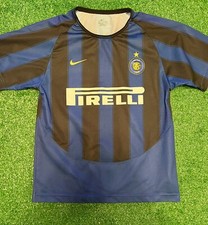 Inter Milan FC Nike Soccer Jersey Size Youth Large 12Y Vintage Soccer Shirt