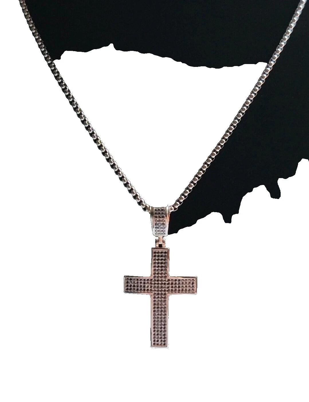 Moissanite Black Jewelry for Men