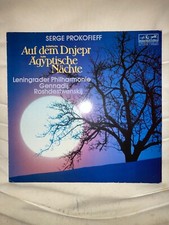 Prokofiev On the Dnieper Egyptian Nights Rozhdestvensky Eurodisc Melodiya