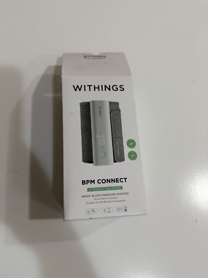Withings BPM Connect - Digital Blood Pressure Monitor Arm Cuff - New in Open Box