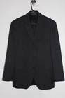 BLACK JACK VICTOR 100% WOOL VALENTINO SPORT COAT blue pinstriped suit jacket 40R
