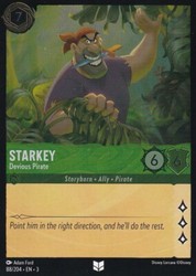 Starkey - Devious Pirate 88/204 Into the Inklands Cold Foil