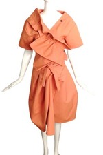 JOHN GALLIANO- 2013 Asymmetrical Cotton Skirt Suit, Size 10