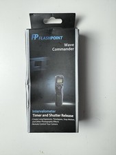 Flashpoint Wave Commander Intervalometer Timer and Shutter Release