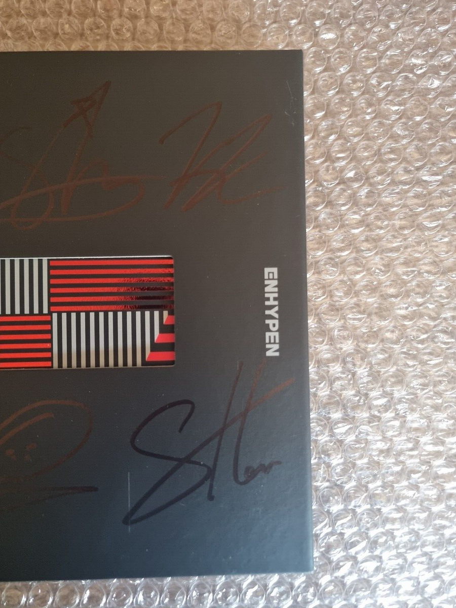 Enhypen En Hypen Promo Sticker BORDER : CARNIVAL Album Autographed