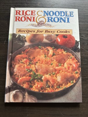 Vintage 1995 Rice A Roni Noodle & Roni Recipes Cookbook Cook Book ...
