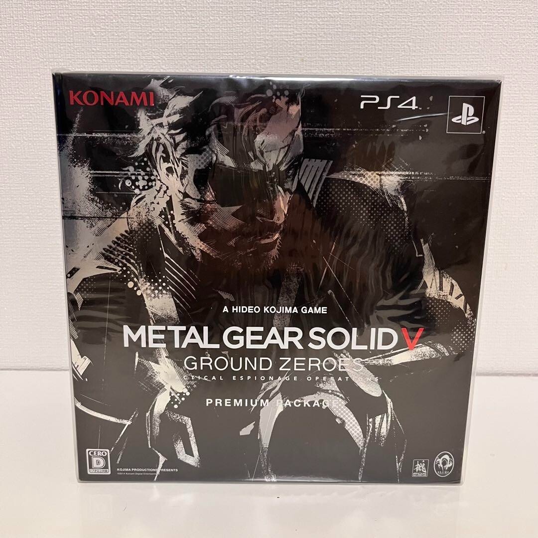 PS4 PlayStation 4 Metal Gear Solid 5 Ground Zeros PREMIUM PACKAGE 