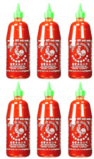 Huy Fong Sriracha Hot Chili Sauce 28 oz  Pack of 6  10/2027