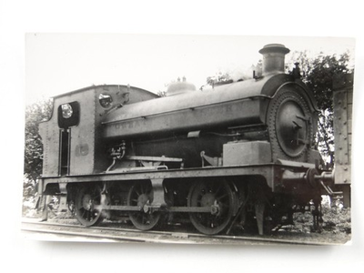 #ad Steam Locomotive Backworth No 12 Hudswell Clarke GWR 813 1934 VTG Photo GBP 10.00
