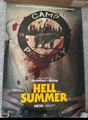HELL OF A SUMMER DS GEROLLT ORIGINAL ONE SHEET MOVIE POSTER FINN WOLFHARD 27x40 - Bild 1 von 1