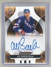 Ulf Samuelsson 2024 Upper Deck Engrained Icons #CA-US Auto