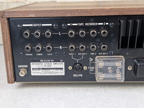 Sony TA-1055 Integrated Amplifier Vintage Stereo Hifi Amp Japan NEWLY SERVICED - Picture 11 of 14