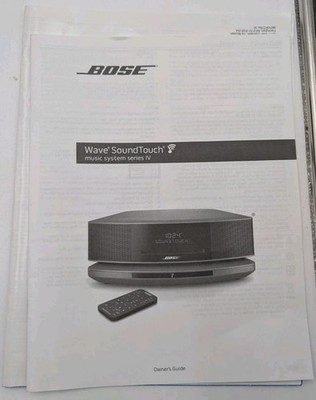 Bose Wave Music System IV CD Player/AM/FM Radio Model 417788-WMS