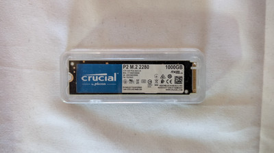 Crucial P2 2280 NVMe PCIe 1TB M.2 SSD (CT1000P2SSD8)
