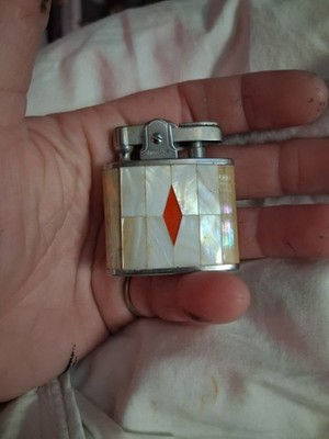 Vintage Carved Mother Of Pearl Queens Star