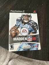 PlayStation 2 PS2 Cover Art Only Madden NFL 08