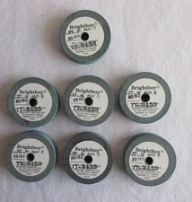 BRIGHTBOY ABRASIVE WHEELS - Lot of 7 - 20350 - TT3453 - TT90 ALO 8