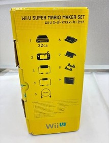 Nintendo Wii U Super Mario Maker Set 32GB From Japan