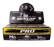 Dunlop Pro High Altitude Green Dot Squash Ball BOX 12-Balls