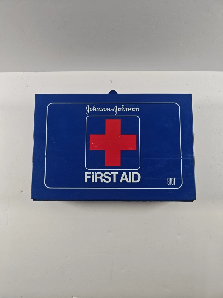 Johnson First Aid Kit In Medicine & First Aid Advertising for sale