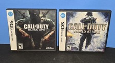Nintendo DS Call Of Duty Games (Bundle of 2) Black Ops & World At War 