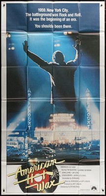 AMERICAN HOT WAX 1978 Original 3-Sheet Poster International Chuck Berry FINE
