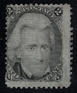 MH 1868 "E" Grilled 2c Blackjack Postage Stamp, Scott #87*