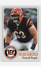 Dylan Fairchild  Novelty Football Card! Cincinnati Bengals
