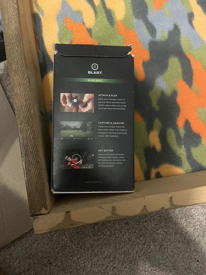 Blast Golf Swing and Stroke Analyzer Untested Free Shipping! - Image 3 of 4