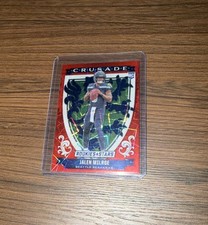 2025 Panini Rookies & Stars #13 Jalen Milroe Crusade Red Lazer RC Seahawks  