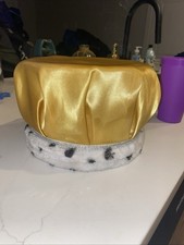 Kings Crown Child/Teen Fancy Dress Halloween Royal Cosplay